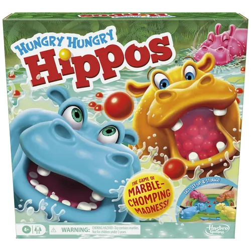 Produktbild Hasbro Hungry Hungry Hippos Refresh