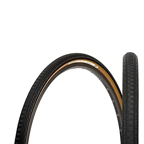 Panaracer Gravelking Semi Slick TLC Folding Tyre Gravel-Reifen, schwarz/braun, 700 x 35c