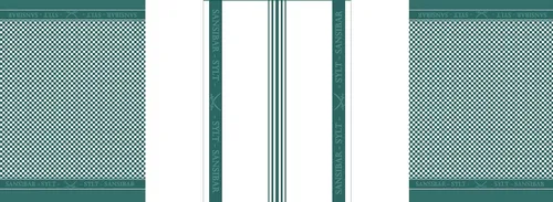 Geschirrtuch SANSIBAR Jacquard BL 50x70 cm grün in grün von Sansibar