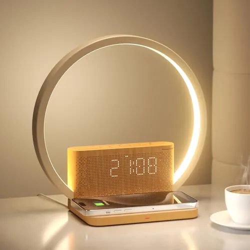 blonbar Tageslichtwecker mit Ladefunktion – 4-in-1 Nachttischlampe