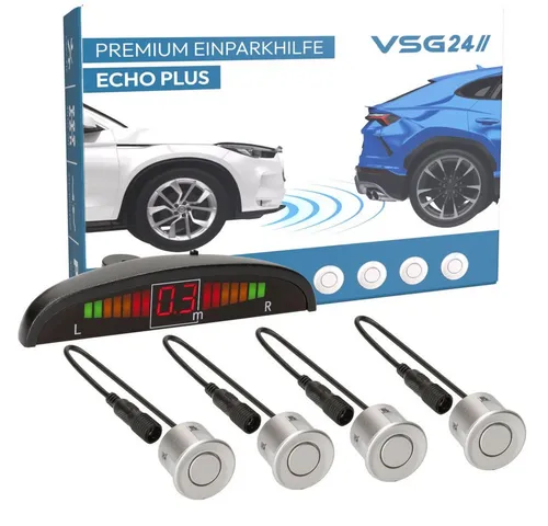 VSG24 Premium Einparkhilfe ECHO PLUS – Vorne Display Parkhilfe
