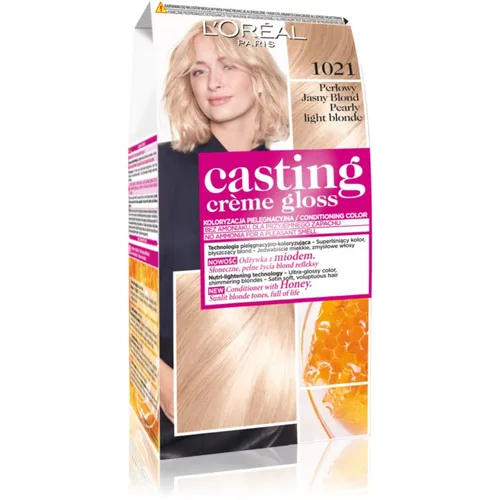Produktbild L’Oréal Paris Casting Creme Gloss Haarfarbe Farbton 1021 Pearly Light Blond 1 St.