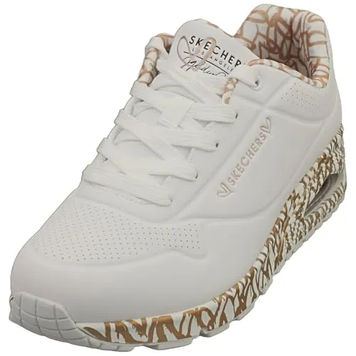 SKECHERS UNO-LOVING LOVE Sneaker Damen Weiß 36