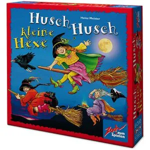 Zoch Brettspiel 601131300, Husch Husch kleine Hexe, ab 3 Jahre, 2-6 Spieler