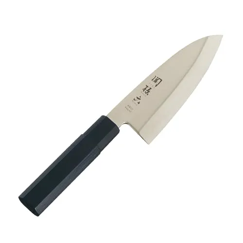 KAI Fischfiliermesser Seki Magoroku Kinju Deba 15 cm AK-1101 - Filiermesser mit starker Klinge, ideal zum perfekten Filetieren von Fisch ohne Ausreißungen. Hochwertiger High Carbon Stainless Steel und rutschfester Griff für besten Komfort.