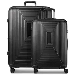 REDOLZ Hartschalen Koffer-Set 2-teilig | M & L Trolleys mit Dehnfalte - Koffer-Set für Damen & Herren: Leichtes, robustes Design mit wasserfesten Reißverschlüssen und TSA-Schloss für sicheren Transport. Ideal für alle Reisearten.