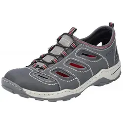 Rieker Herren Low-Top Sneaker 08065 - Herren-Sneaker mit flacher PU-Sohle und Komfortweite, ideal für normalen bis breiteren Füße, bieten optimalen Tragekomfort und Freiraum.