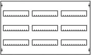 Striebel und John Verteilerbaugruppe REG COMBILINE 36TE