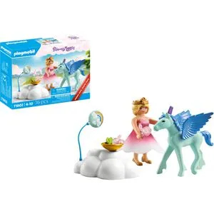 Spielset PLAYMOBIL Princess Magic Pegasus Birthday Party 71802beschädigt
