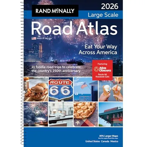 Produktbild Rand McNally Large Scale Road Atlas 2026