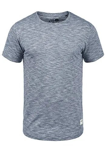 SOLID SDFigos Herren T-Shirt Kurzarm Shirt mit Rundhals-Ausschnitt 100% Baumwolle Regular fit, Größe:XL, Farbe:Insignia Blue (1991)