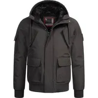 Alessandro Salvarini Herren Winterjacke AS-432 – Klassisch mit Fleecefutter und Kapuze - Die AS-432 Herren Winterjacke von Alessandro Salvarini kombiniert stilvolles Design mit praktischen Funktionen. Das wasserabweisende Material und das kuschelige Fleecefutter sorgen für Komfort und Schutz an kalten Tagen.