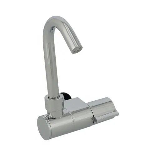 wellenshop Wasserhahn/Mischbatterie für Frischwasser Kaltwasserarmatur Kaltwasserzapfhahn Kaltwasserleitungshahn Kaltwasseranschluss Kaltwasser-Ventil Kaltwasser-Auslauf Boot Camper