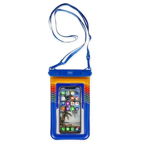 LEGAMI - wasserdichte Handyhülle, schwimmende Hülle für Smartphone, Waterproof Pouch, hermetischer Verschluss, Touchscreen-Empfindlichkeit, Unterwasser-Cover Max 6,5 Zoll, 13 x 22 x 1,5 cm