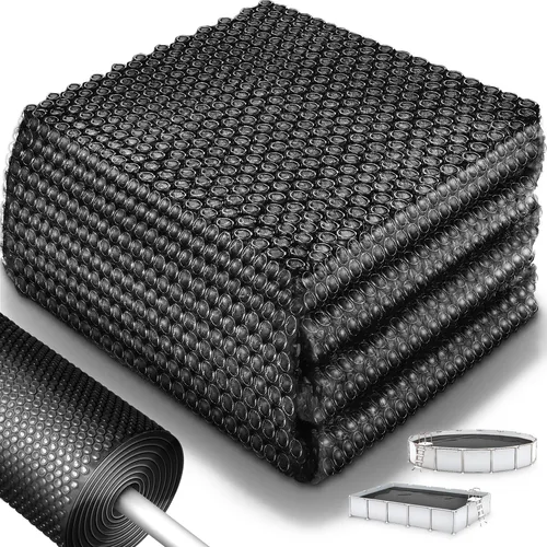 tillvex® Premium Pool Solarabdeckplane 400 µm Rund 400 cm - Poolfolien mit 400 µm Stärke, reduziert Heizkosten um bis zu 70% und sorgt für bis zu 7 °C wärmeres Wasser. Ideal für längere Badesaisons und weniger Verschmutzung.