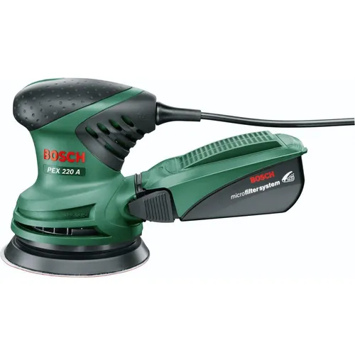 Bosch Home & Garden Pex 220 A (Exzenterschleifer, 220 W) (0603378000)