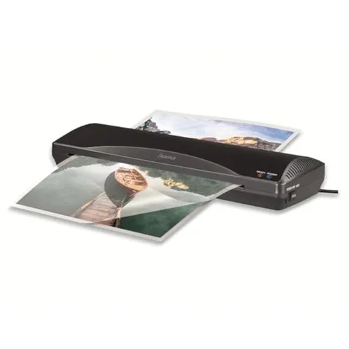 Hama Laminiergerät A3 - Heiß- und Kaltlaminierer mit 5 Folien, schnelles Aufheizen für optimalen Schutz von Dokumenten und Fotos