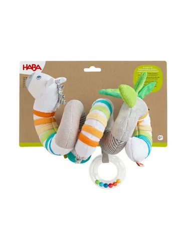 Produktbild Haba Krabbelrolle Mobile-Spirale Zebra, Spielrolle, Motorikrolle, Babyrolle