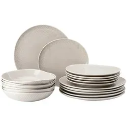 Rosenthal Junto Soft Shell Teller-Set 18tlg - Essservices mit modernem Design und einzigartiger Handglasur, perfekt für stilvolle Mahlzeiten und besondere Anlässe.