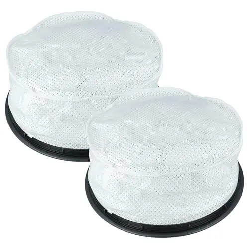 vhbw 2X Rundfilter kompatibel mit Numatic DBQ 500, DBQ 360-2, DBQ 500-2, George GVE370-2, George GVE370, DBQ 360, Harry, DBQ 250-2, Henry