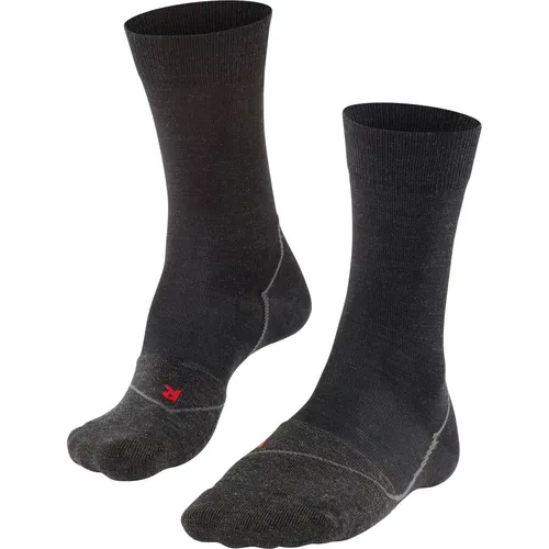 FALKE Unisex Fahrradsocken BC Warm U So Wolle - Radsocken aus Funktionsmaterial mit Merinowolle und Alpaka, ideal für kalte Temperaturen; extra gepolsterter Zehenbereich für optimale Wärme und Blasenschutz.