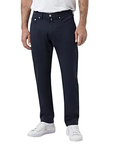 Pierre Cardin Herren Freizeithose Futureflex Lyon - Tapered Fit in Dark Sapphire - Wanderhosen mit hochelastischem Futureflex-Material für optimale Bewegungsfreiheit und modernen Tapered Fit. Ideal für aktive Freizeitgestaltungen.