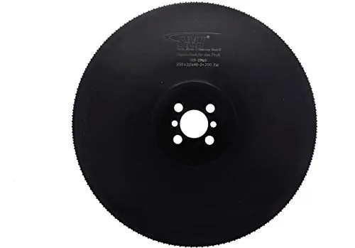 SMI Metall-Kreissägeblatt Hss DMO5 250 x 2,0 x 40 mm 200 Zähne Sägeblatt Kreissägeblatt Metallsägeblatt