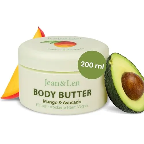 Jean & Len Exotische Body Butter Mango & Avocado, 200 ml