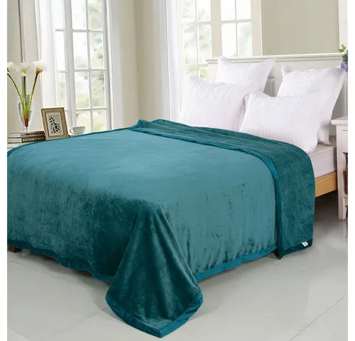 Wolldecke / 150x200cm / Kuscheldecke / Schlafdecke / Uni, Brilliant, Kuschelweich