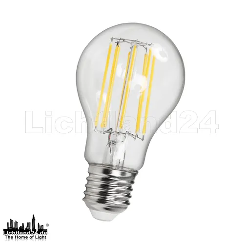 E27 LED Filament Birne A60 - 12W (= 100W) 2700K warmweiße Glühlampe Haushalt
