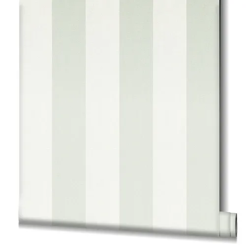 Vliestapete Blockstreifen weiß grün Novamur Hailey 82262 (3,10€/1qm)