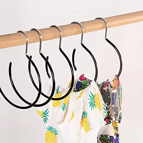 PCS Gürtelringe Krawattenhalter Kleiderbügel Krawattenhalter Gürtel Ring Huthalter Schalhalter mit Haken Gürtelringe Kleiderbügel für Kleiderschrank Krawatten Schals GüRtel Handtaschen 5