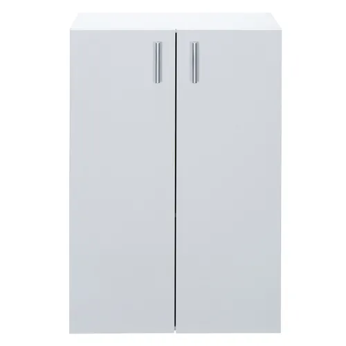 Casaria® Kommode VELA mit 2 Türen - Home-Office-Aufbewahrungsschrank mit höhenverstellbarem Einlegeboden, ideal für Bücher und Ordner. Vielseitig einsetzbar im Wohnzimmer, Büro oder Flur und pflegeleicht.