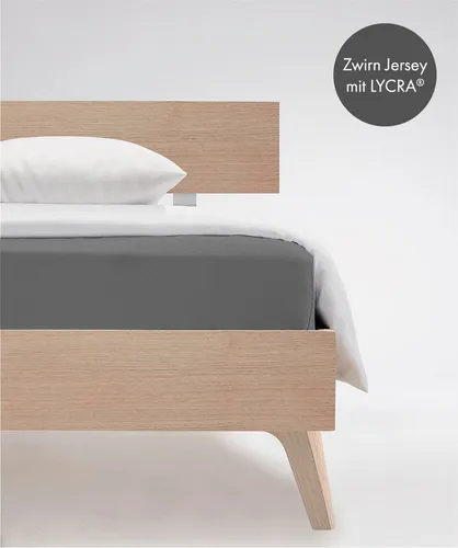 fleuresse Comfort Spannbettlaken in grau von fleuresse