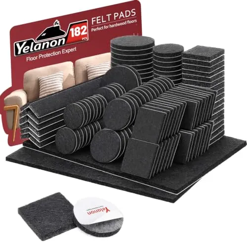 Möbelgleiter Schwarz von Yelanon