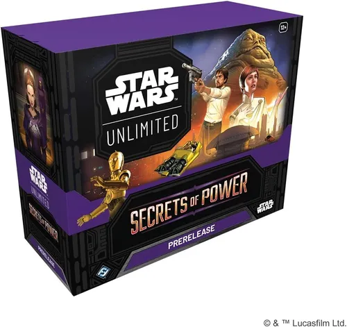 Star Wars: Unlimited - Secrets of Power Prerelease Box - Entdecke die spannende Booster-Box für das Star Wars CCG Unlimited. Enthält exklusive Karten und ist ideal für Sammler und Spieler. Neu & originalverpackt!