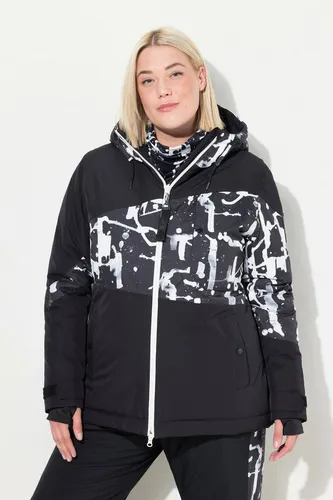Ulla Popken Funktionsjacke HYPRAR Performance-Jacke wasserdicht Kapuze