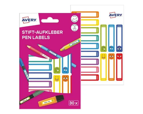Avery Zweckform Etiketten, 30er Pack Stift-Aufkleber