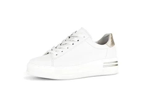 Gabor Damen Low-Top Sneaker - Damen-Sneaker mit leichter Mehrweite (G) und bequemem Schnürverschluss, ideal für den Alltag und stilvolle Freizeitlooks.