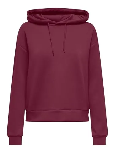 Kapuzensweatshirt ONLY PLAY ONPLOUNGE LS HOOD SWEAT - NOOS - Damen Sweatjacke in Rhododendron, ideal für Fitness und Yoga. Der elastische Stoff sorgt für optimale Bewegungsfreiheit und hohen Tragekomfort.