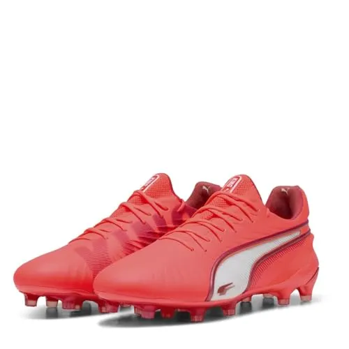 Puma King Ultimate FG/AG Fußballschuhe - 8.5/42.5 - Hochwertige Fußballschuhe für Rasen und Kunstrasen, bieten optimalen Halt und Tragekomfort für leidenschaftliche Spieler.