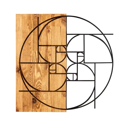 Produktbild Wandbehänge 100% METALL Schwarznuss