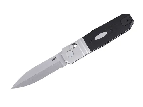 CRKT Redemption Compact Crossbar Lock Taschenmesser EDC G10 Magnacut K550KXP - Kompaktes EDC-Taschenmesser mit ergonomischem Griff und extrem scharfer Klinge. Ideal für Outdoor-Aktivitäten wie Camping und Wandern. Perfekte Geschenkidee für Abenteuerliebhaber und Alltagseinsatz.