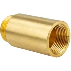 Tecuro - Hahnverlängerung 1/2 Zoll (dn 15) X 65 Mm - Messing Blank