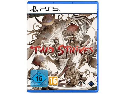 Two Strikes - PS5: Fesselnde 2D-Kampfsaga - PS5 Spiel ab 16, erleben Sie handgezeichnete Animationen und strategische Kämpfe in einer historischen japanischen Welt voller Herausforderungen.