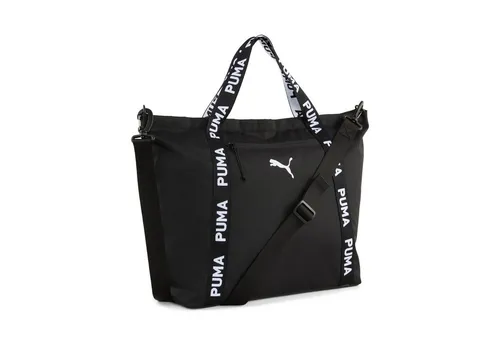 PUMA AT ESS Shopper - Stylischer und geräumiger Shopper für Frauen, ideal für Freizeit und kleine Einkäufe. Leicht, faltbar und mit praktischem Zipper, perfekt für den täglichen Gebrauch.