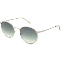 Marc O'Polo Eyewear 505104 Damen-Sonnenbrille - Sonnenbrille mit grauem Metall-Gestell und grünem Polycarbonat-Glas, bietet stilvollen Schutz vor UV-Strahlen und ist perfekt für jeden Anlass.