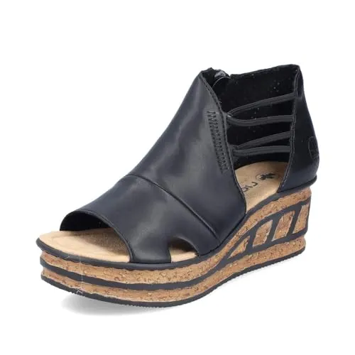 Rieker Pantolette schwarz 41 EU