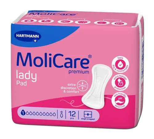 MoliCare Premium Lady Pad 1 Tropfen – Diskreter Schutz für Frauen