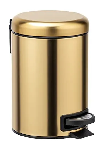 Wenko Kosmetik Treteimer Leman 3L (Gold)